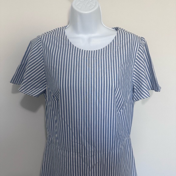 Draper James Striped Mini Dress with Ruffle Detail - Picture 5 of 11